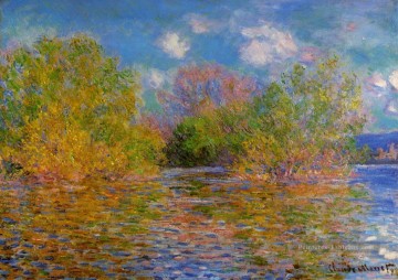 La Seine près de Giverny Claude Monet Peinture à l'huile